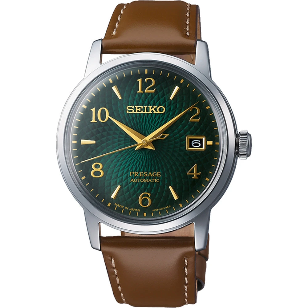 Seiko Presage Cocktail Mojito SRPE45J 1 Seiko Presage Cocktail Mojito SRPE45J