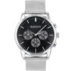 Harison Crew G0099SNS Stainless Steel Watch With Decorative Sub-Dials