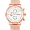 Harison Ezra GH025 Rose Gold-Plated Stainless Steel Watch With Decorative Sub-Dials
