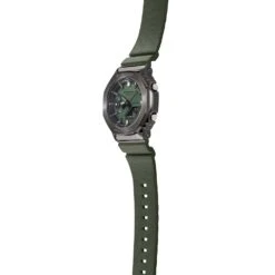 G-Shock GM2100B-3A Green Metal Covered 'CasiOak' -Fashion Watches Shop 30263097 c