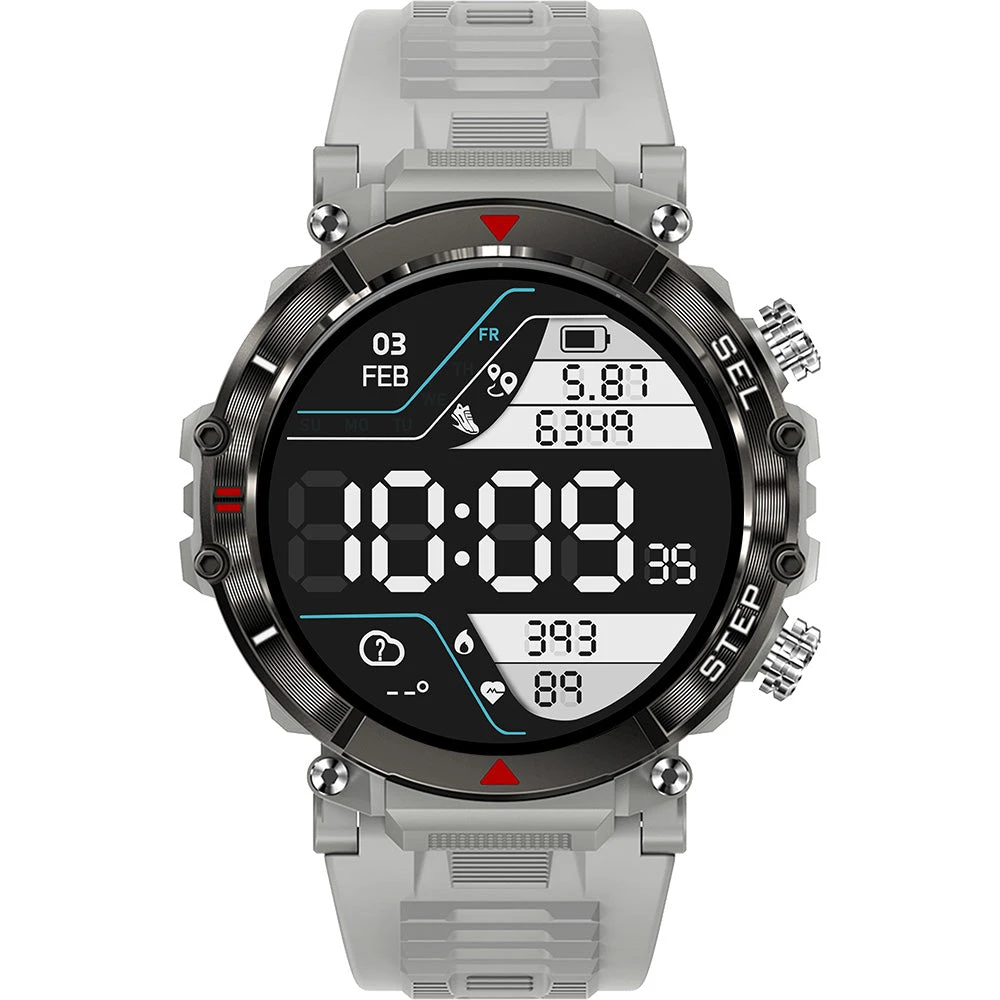 Active Pro Call+ XL Connect Smart Watch With 3 Band Options Grey 1 Active Pro Call+ XL Connect Smart Watch With 3 Band Options Grey