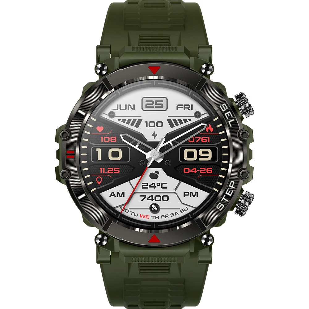 Active Pro Call+ XL Connect Smart Watch With 3 Band Options Grey 3 Active Pro Call+ XL Connect Smart Watch With 3 Band Options Grey - Image 3