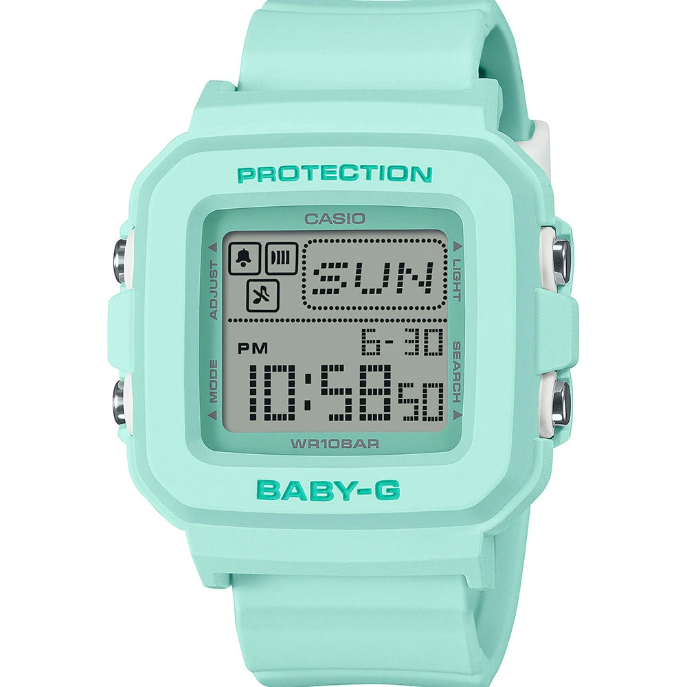 Baby-G BGD10-3D Mint Green Digital 1 Baby-G BGD10-3D Mint Green Digital