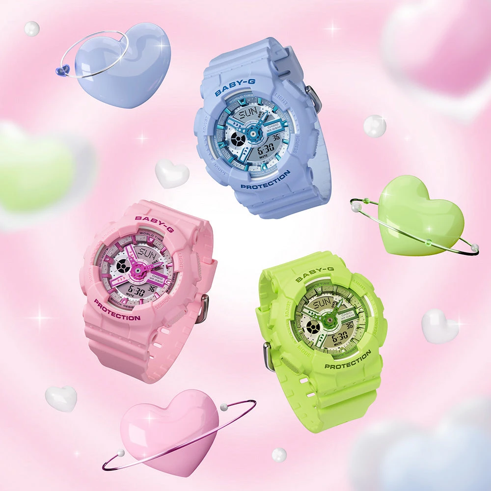 Baby-G BA110YK-4A Fresh Colour Pink 2 Baby-G BA110YK-4A Fresh Colour Pink - Image 2