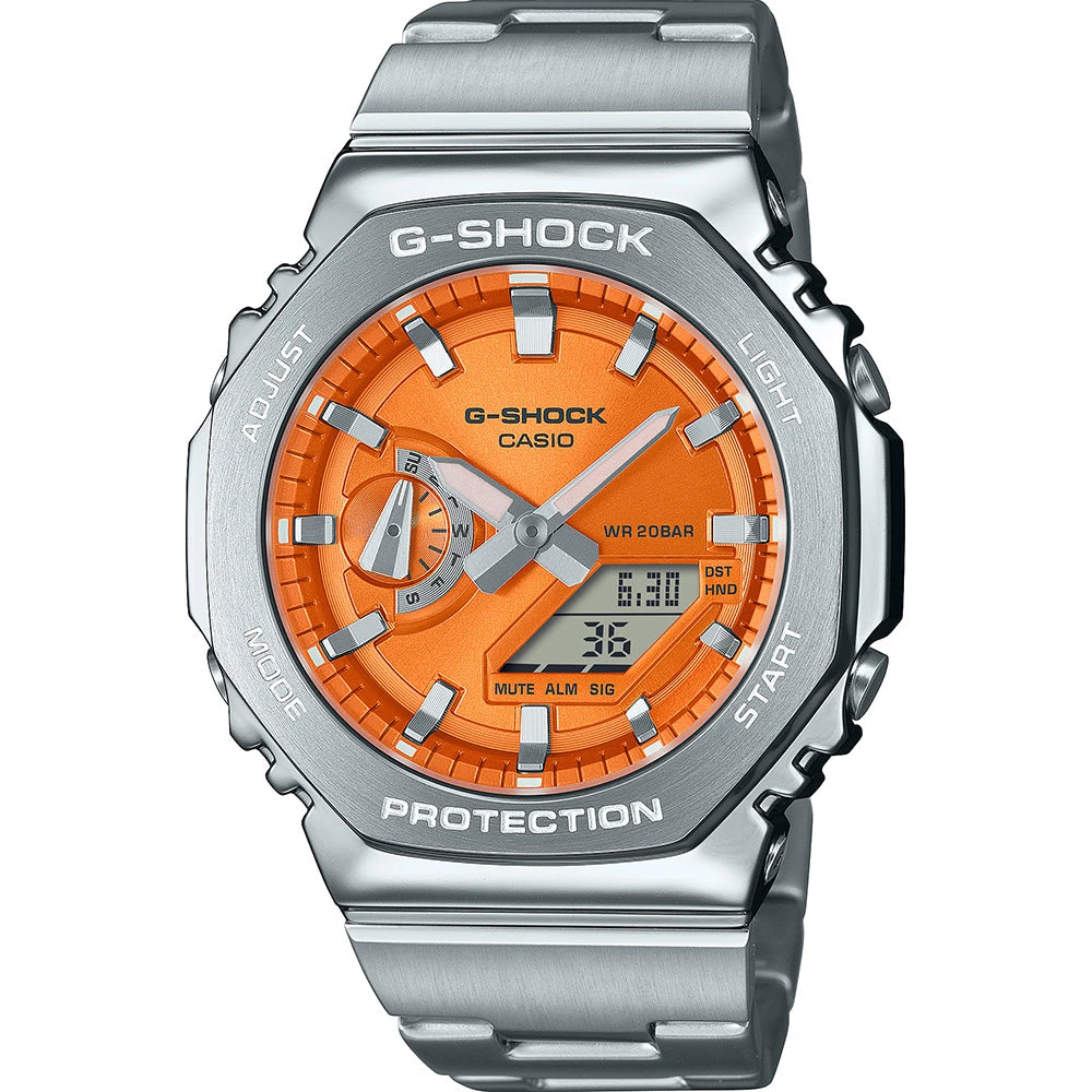 G-Shock GM2110D-4A G-Steel Metal Covered 'CasiOak' 1 G-Shock GM2110D-4A G-Steel Metal Covered 'CasiOak'
