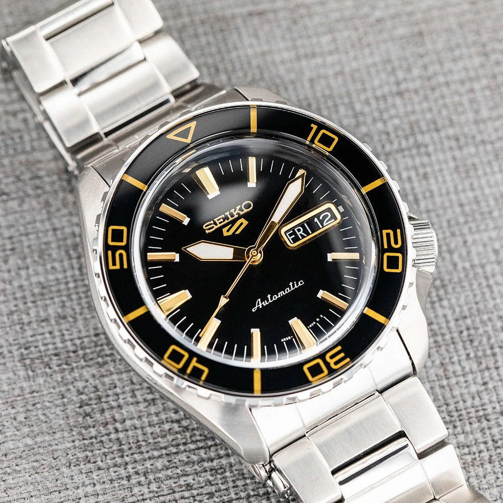 Seiko 5 Sports SRPK99K 'Blackstone Redux' 5 Seiko 5 Sports SRPK99K 'Blackstone Redux' - Image 5