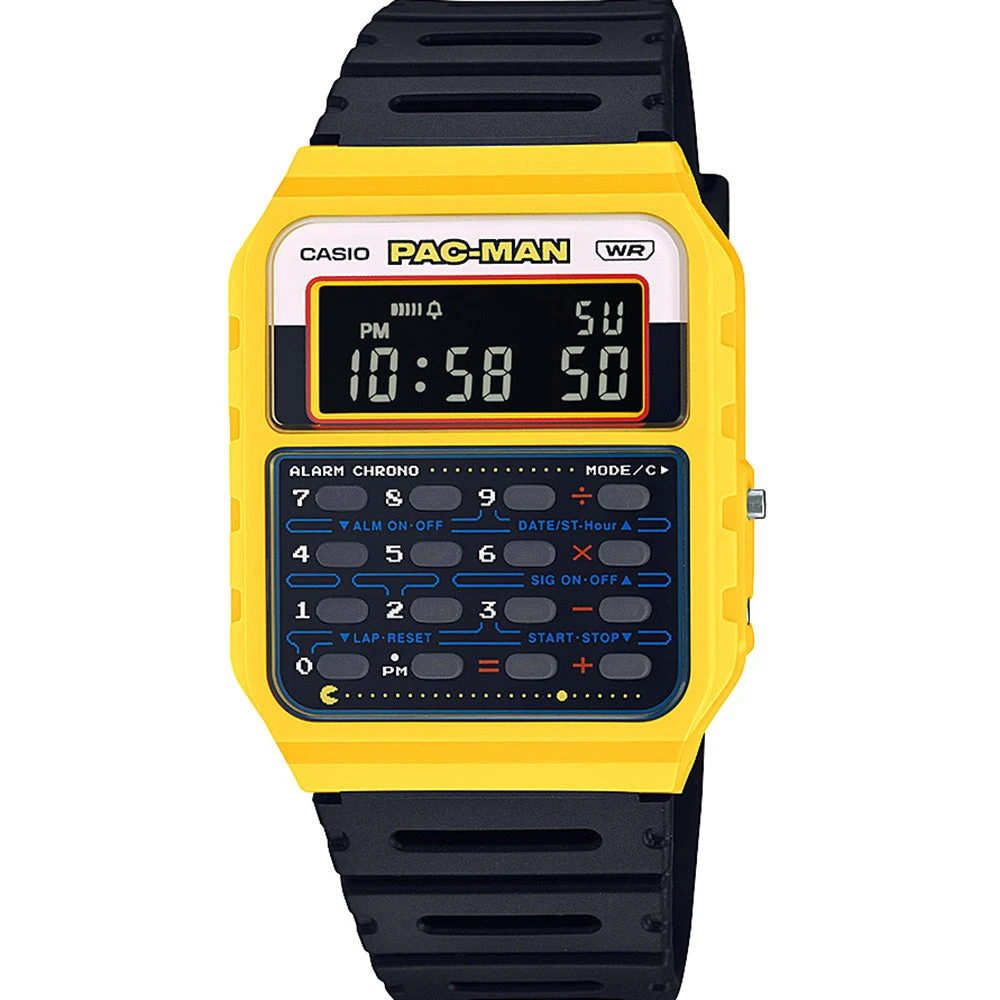 Casio CA53WPC-1B Pac-Man Collaboration 1 Casio CA53WPC-1B Pac-Man Collaboration