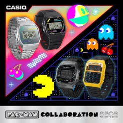 Casio CA53WPC-1B Pac-Man Collaboration 11 Casio CA53WPC-1B Pac-Man Collaboration -Fashion Watches Shop 30271331 f