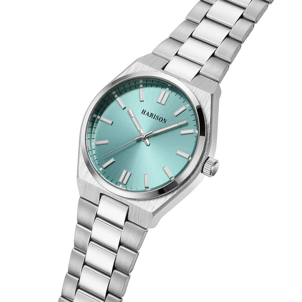 Harison Cruz XM571-H 42mm Stainless Steel Watch 2 Harison Cruz XM571-H 42mm Stainless Steel Watch - Image 2