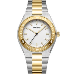 Harison Ares XM573-4 42mm Two-Tone Stainless Steel Watch