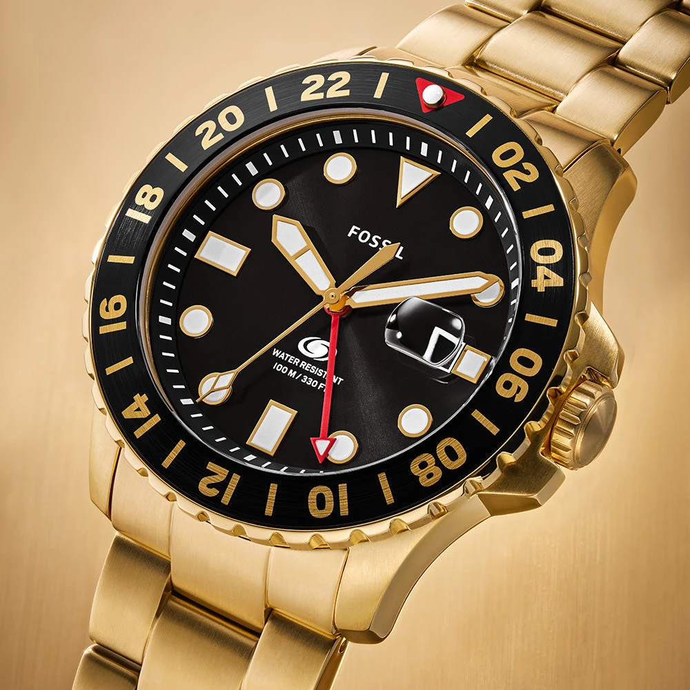 Fossil Blue GMT FS5990 5 Fossil Blue GMT FS5990 - Image 5