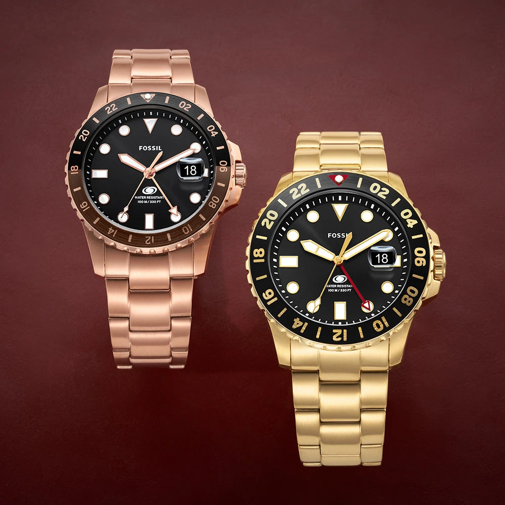 Fossil Blue GMT FS5990 6 Fossil Blue GMT FS5990 - Image 6